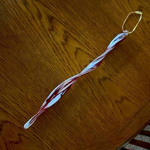 Art glass drop ornament